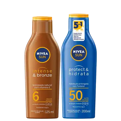 Imagem do produto Kit NIVEA SUN Protect Hidrata Intense Bronze (2 Produtos)