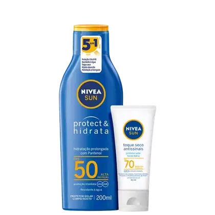 Imagem do produto Kit NIVEA SUN Protect & Hidrata Dupla (2 Produtos)