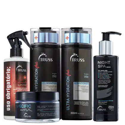 Imagem do produto Kit TRUSS Ultra Hydration Specific Night Spa Summer (5 Produtos)