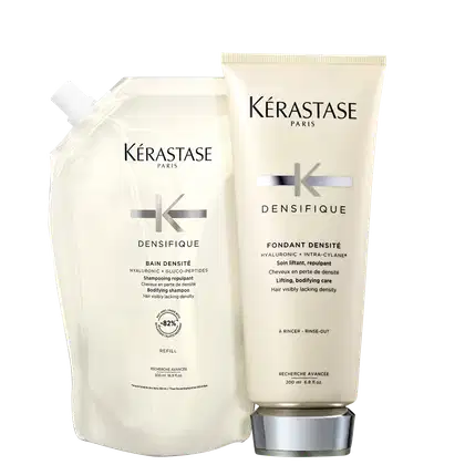 Kit Kérastase Densifique Fondant Densité Duo Refil, com condicionador e shampoo refil