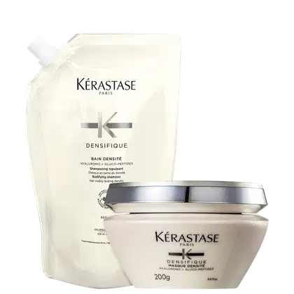 Kit Kérastase Densifique Fondant Densité Deux Refil, com máscara e shampoo refil