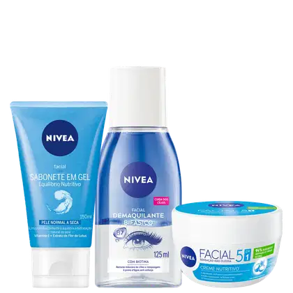 Imagem do produto Kit NIVEA Equilíbrio Nutritivo Intenso (3 Produtos)