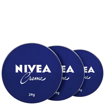Kit NIVEA com 3 Unidades do Creme Lata de 29g