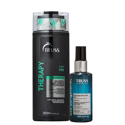 Kit TRUSS Therapy + Uso Obrigatório Oil Duo, 2 produtos.