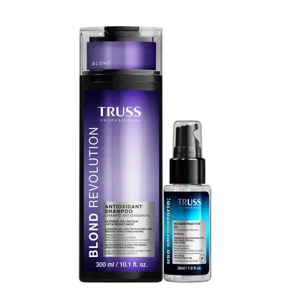 Kit TRUSS Blond Revolution + Uso Obrigatório Mini, 2 produtos.