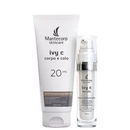 Kit Mantecorp com Ivy C Corpo e Colo  e Ivy C Ferulic