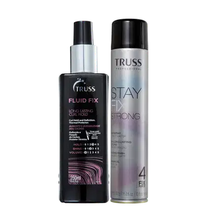 TRUSS Stay Fix + Fluid Fix Duo, 2 produtos.