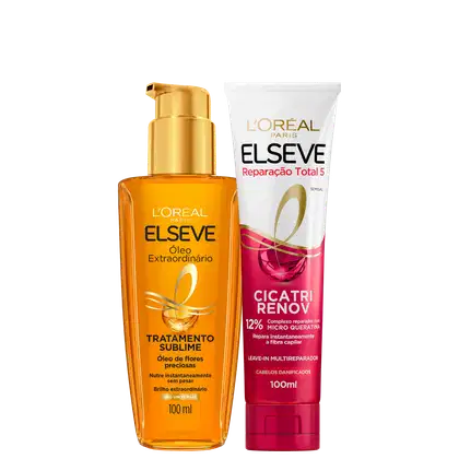 Imagem do produto Kit Elseve Reparação e Nutrição Duo (2 Produtos)