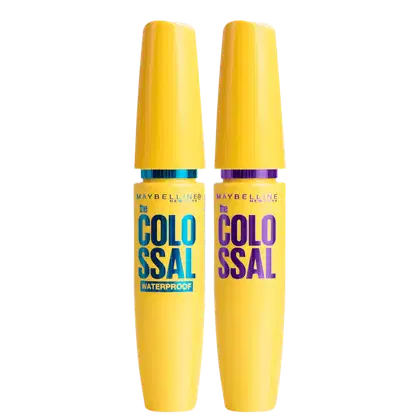 Imagem do produto Kit Maybelline The Colossal Volum'Express Preto Duo (2 Produtos)