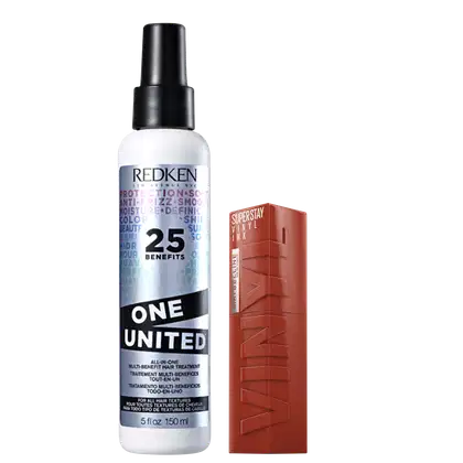 Imagem do produto Kit Beleza na Web Redken One United + Maybelline Superstay Vinyl Ink Extra (2 Produtos)