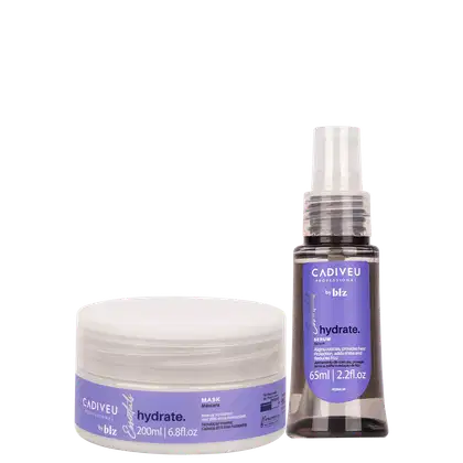 Kit Cadiveu Professional Essentials Hydrate by BLZ com sérum de 65ml e máscara capilar de 200ml