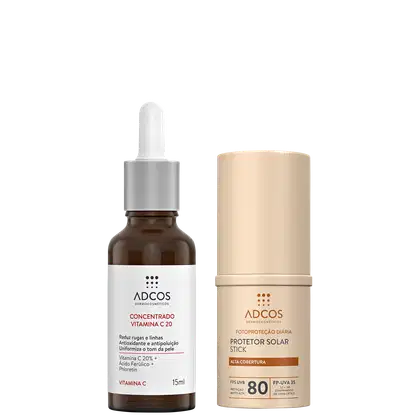 Imagem do produto Kit Adcos Derma Complex + Stick FPS 80 Peach (2 Produtos)