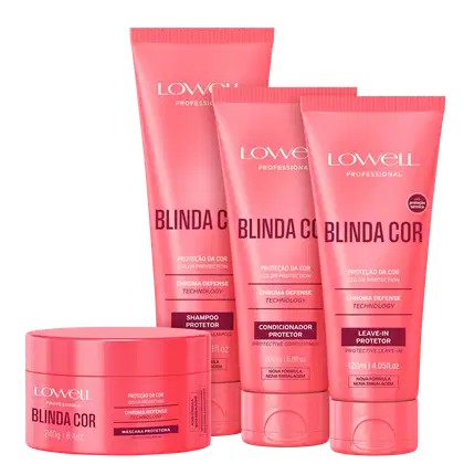 Imagem do produto Kit Lowell Blinda Cor (4 Produtos)
