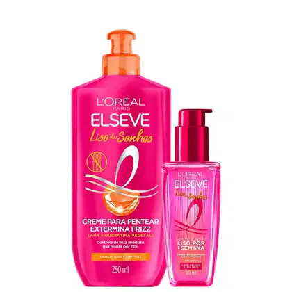 Imagem do produto Kit Elseve Liso dos Sonhos Final Duo (2 Produtos)