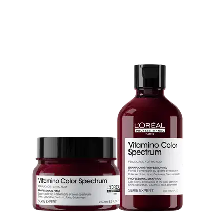 Kit L'Oréal Professionnel Vitamino Color Spectrum: Shampoo 300ml; e Máscara Capilar 250ml