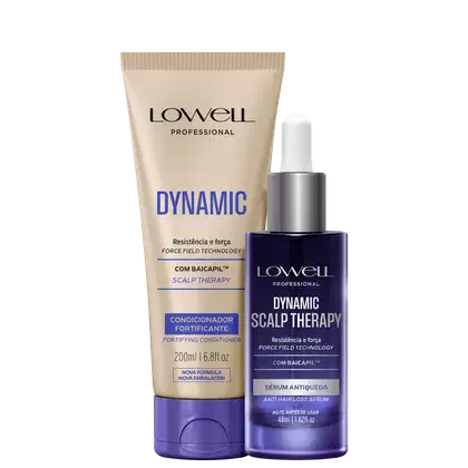 Kit Lowell Dynamic Scalp Therapy Duo Care, 2 produtos.