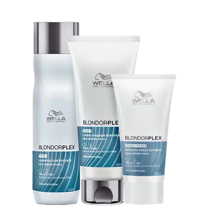 Imagem do produto Kit Wella Professionals BlondorPlex Mask Min (3 Produtos)