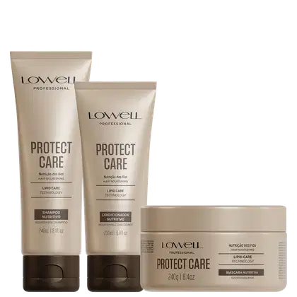 Imagem do produto Kit Lowell Protect Care Nutrição Home Care Trio (3 Produtos)