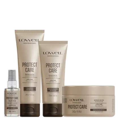 Imagem do produto Kit Lowell Protect Care Nutrição Home Care (4 Produtos)