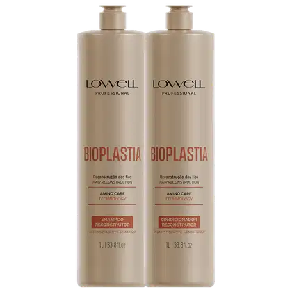 Imagem do produto Kit Lowell Bioplastia Reconstrução Salon (2 Produtos)