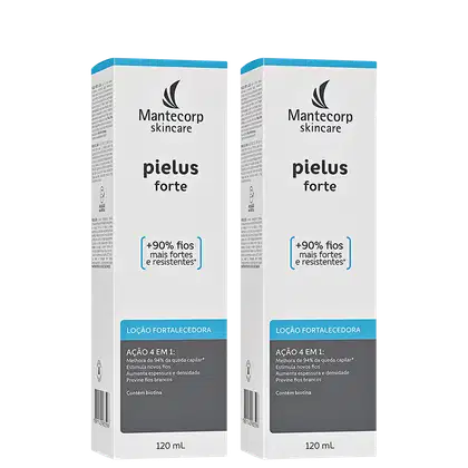 Kit Mantecorp Pielus Forte Antiqueda Double, 2 unidades.