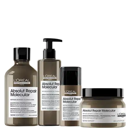 Kit L'Oréal Professionnel com produtos da linha Absolut Repair Molecular