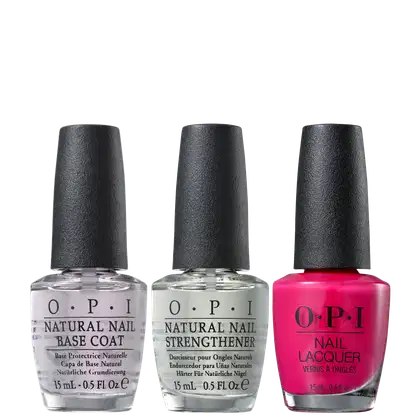 Kit OPI NTT Trio Koala Beary, 3 produtos.