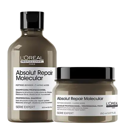 Imagem do produto Kit L'Oréal Professionnel Absolut Repair Molecular Mask Home (2 Produtos)