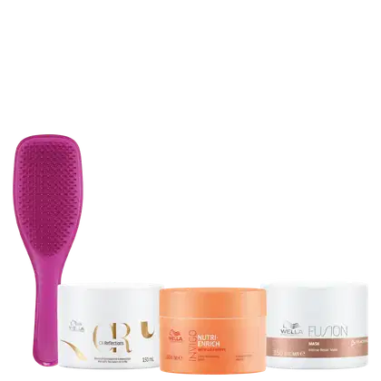 Kit Beleza na Web Cronograma Capilar, 4 produtos.