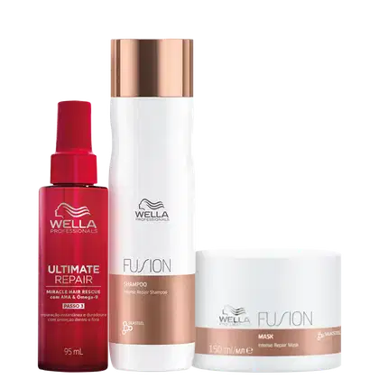 Imagem do produto Kit Wella Professionals Danos Químicos Ultimate Repair (3 Produtos)
