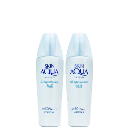 Imagem do produto Kit Skin Aqua Super Moisture Milk FPS 50 Double (2 Unidades)