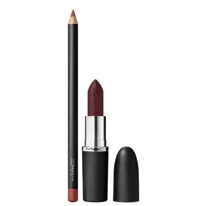 Kit M·A·C MACximal Mixed Media + Lip Pencil Shade Sweet Talk, 2 produtos.
