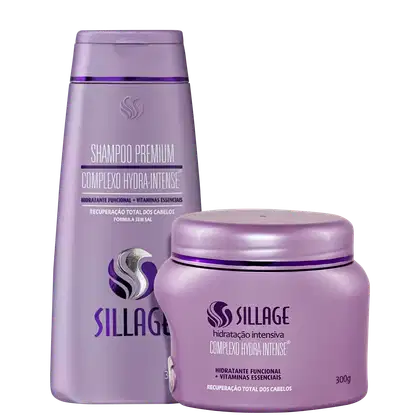 Kit Sillage Premium Hydra-Intense Duo, 2 produtos.