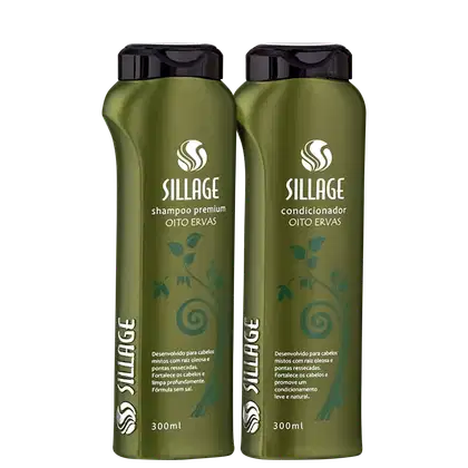Kit Sillage Oito Ervas Duo Basic, 2 produtos.