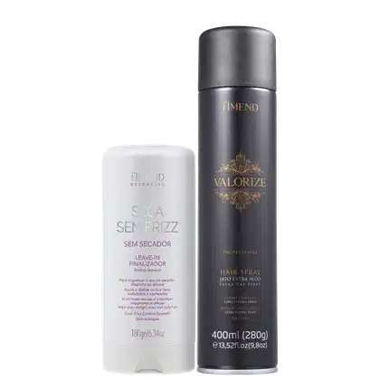 Imagem do produto Kit Amend Cosméticos Valorize Sem Frizz Ultra Forte (2 Produtos)