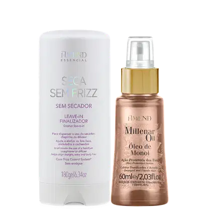 Imagem do produto Kit Amend Cosméticos Oil Monoi Sem Frizz (2 Produtos)