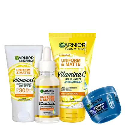 Imagem do produto Kit Garnier Peles Mistas ou Oleosas (4 Produtos)