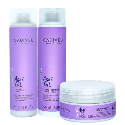 Imagem do produto Kit Cadiveu Essentials Açaí Oil (3 Produtos)