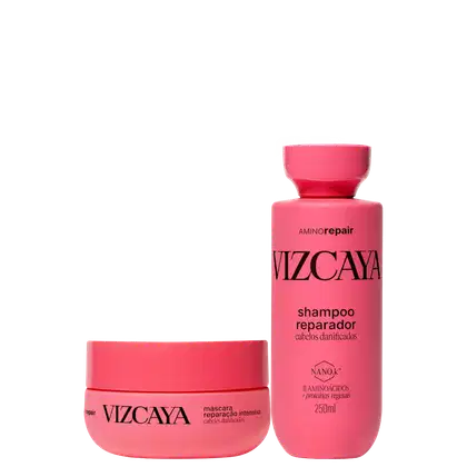 Kit Vizcaya Amino Repair Duo Care, 2 produtos.
