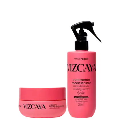 Kit Vizcaya Amino Repair Duo Treat, 2 produtos.