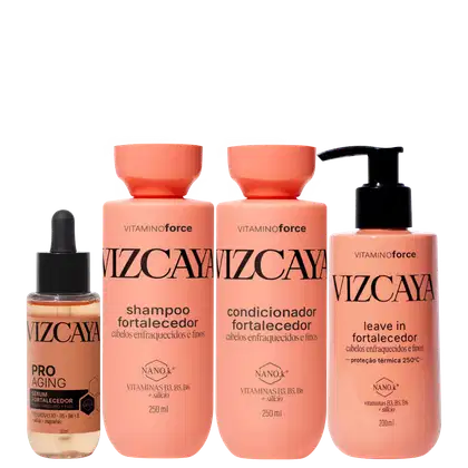 Kit Vizcaya Vitamino Force Quarteto, 4 produtos.