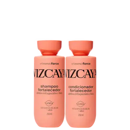 Kit Vizcaya Vitamino Force Duo Basic, 2 produtos.
