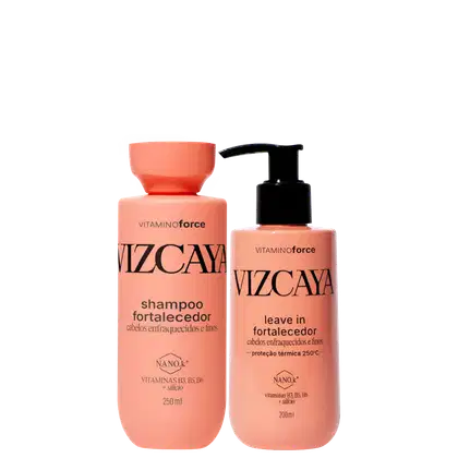 Kit Vizcaya Vitamino Force Duo Treat, 2 produtos.