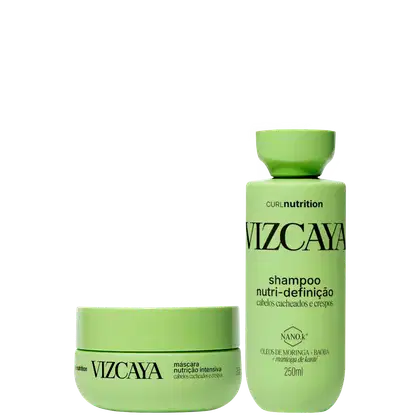 Kit Vizcaya Curl Nutrition Duo Treat, 2 Produtos.