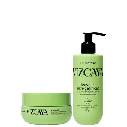Kit Vizcaya Curl Nutrition Duo Treat, 2 Produtos.