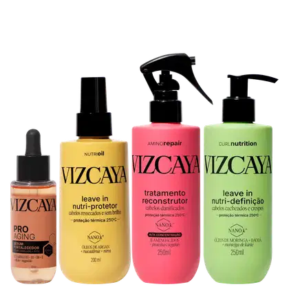 Kit Vizcaya Full, 4 produtos.