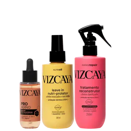 Kit Vizcaya Trio, 3 Produtos.
