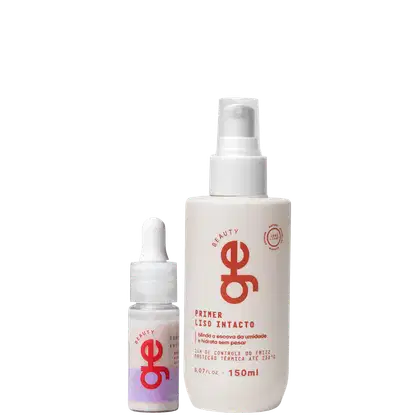 Kit GE Beauty Dupla Liso Sem Frizz Duo, 2 Produtos.