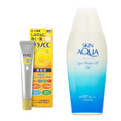 Imagem do produto Kit Hada Labo Sérum Vitamina C + Protetor Moisture Gel
