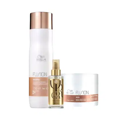 Imagem do produto Wella Fusion Kit Sha 250ml+ Masc 150g+ Oil Reflections 100ml